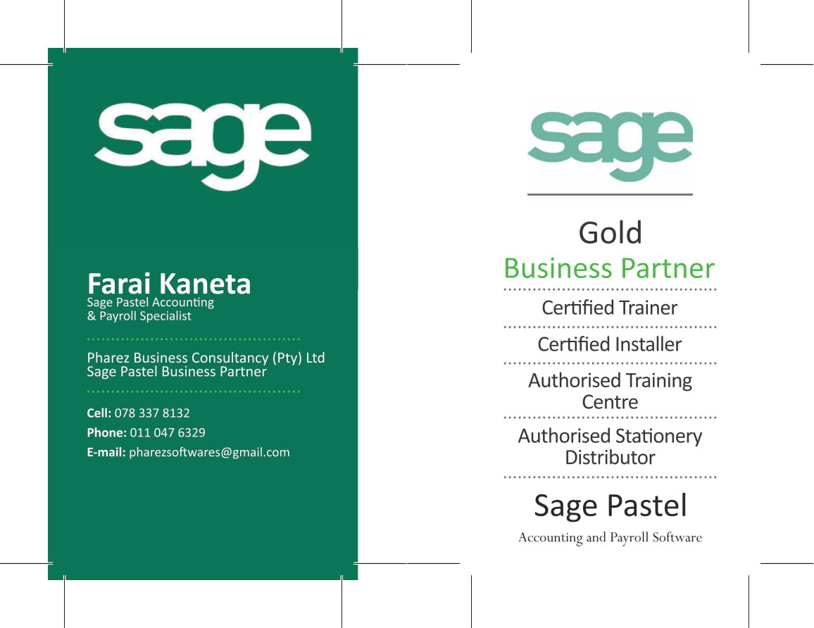 Sage Pastel Software Consultancy